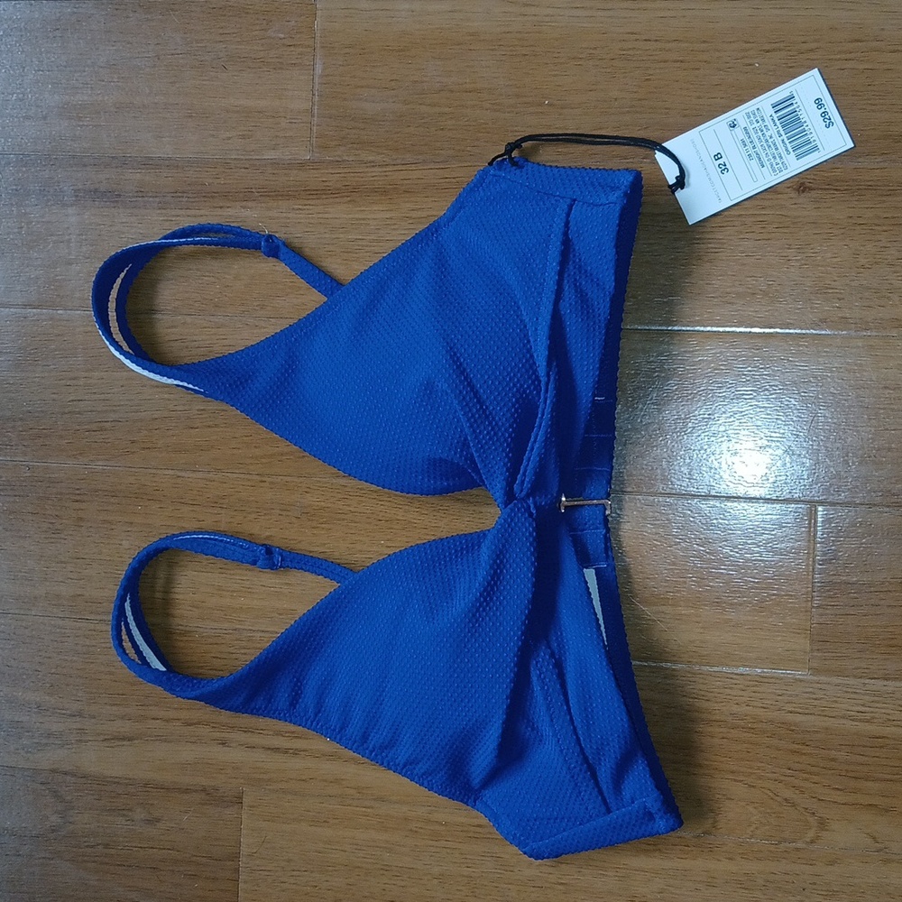 Shade to shore triangle bathing suit top